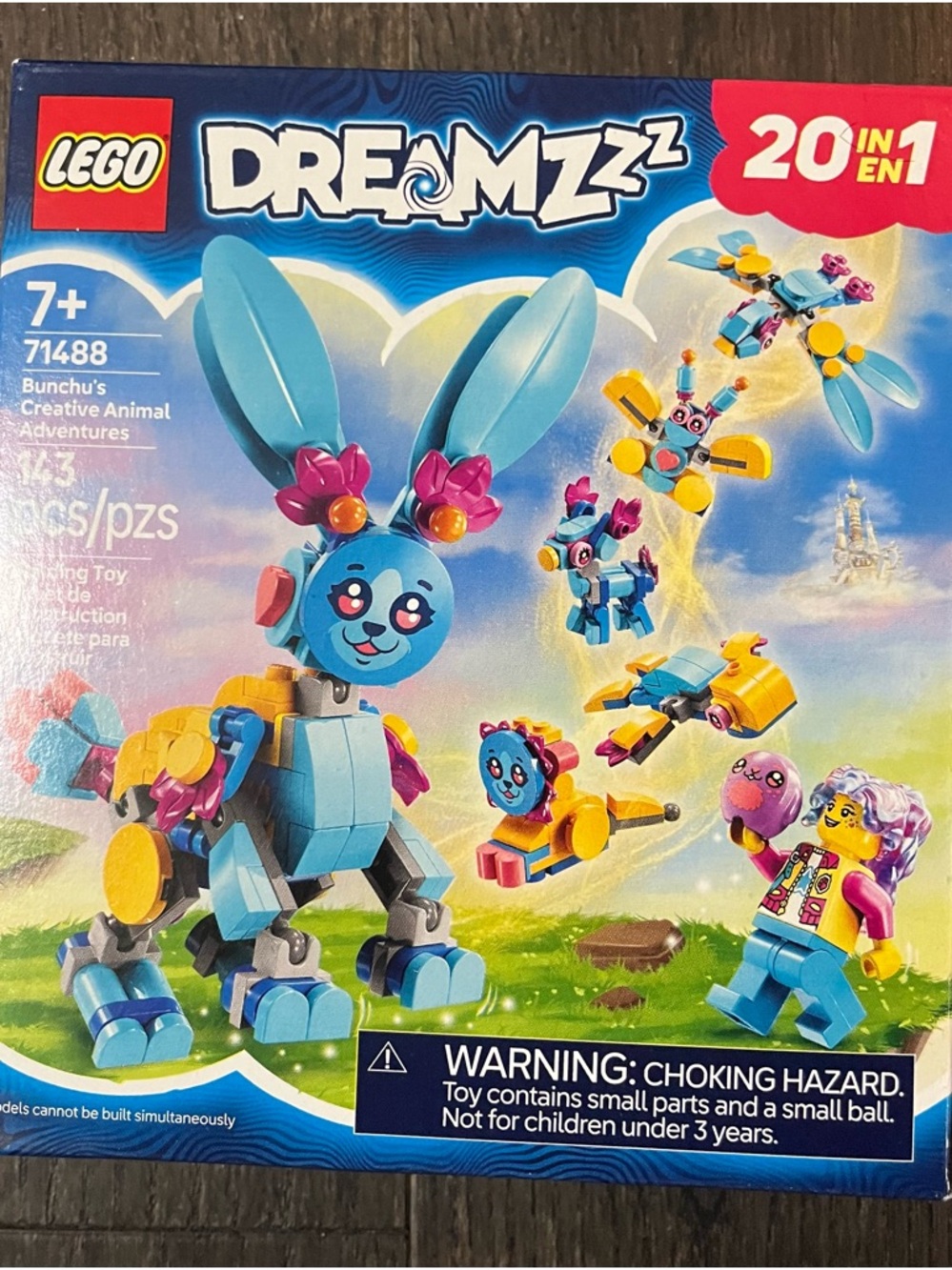 BNIB LEGO Dreamzzz Blue Bunny Creative Animal Adventures - 71488